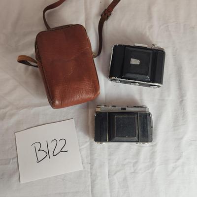 Vintage Kodak And Zeiss Ikon Cameras