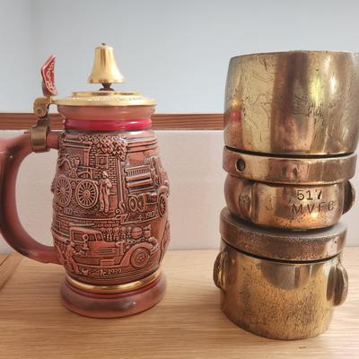 Fireman Stein And Hose Coupling