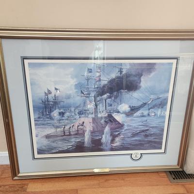 Artist Proof Print Of The Giant Of Mobile Bay