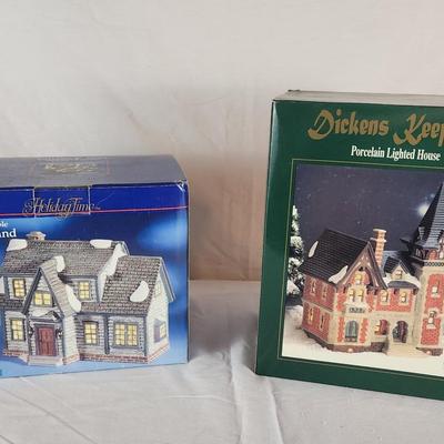 Christmas Village Buildings 