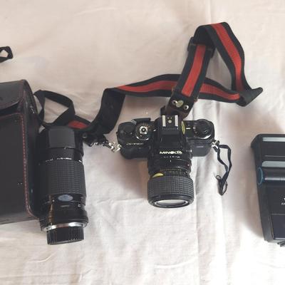 Minolta X-700 Camera With Sigma Lenses