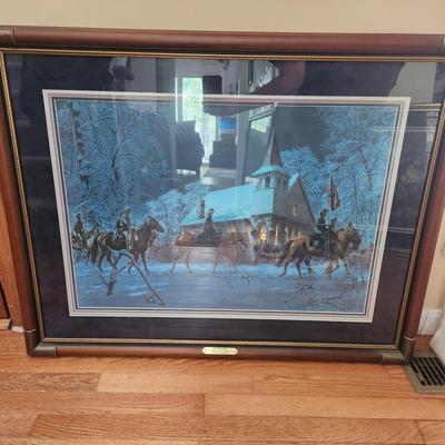 Southern Stars By Mort Kunstler Lithograph 