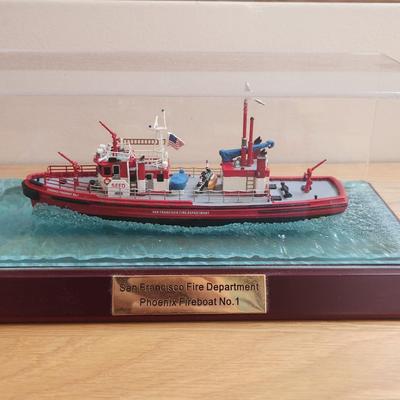 Code 3 San Francisco Fire Department Ship Model