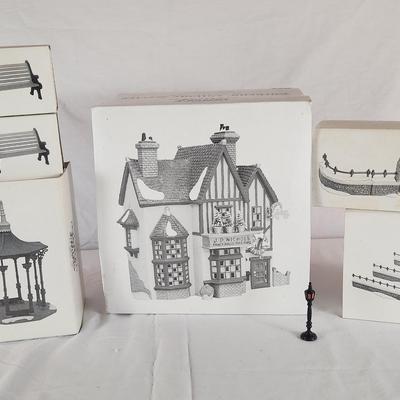 Dept 56 Toy Shop And Accessories