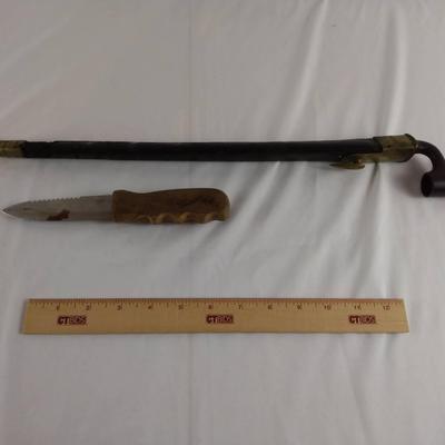 Bayonet And Knife 