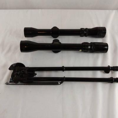 Rifle Scopes And Bipod Mount