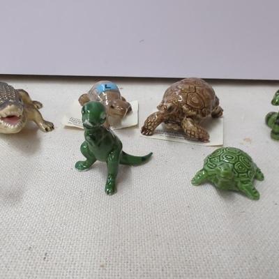 Hagen-Renaker Turtles, Frogs And Dinos