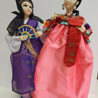 Pair of Asian Doll
