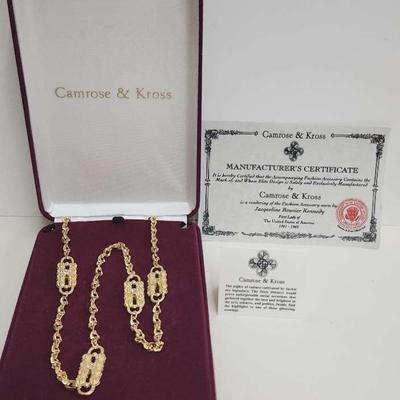 Camrose & Kross "Jaqueline Kennedy" Reproduction Fashion Jewelry #3