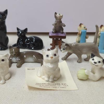 Hagen-Renaker House Cats