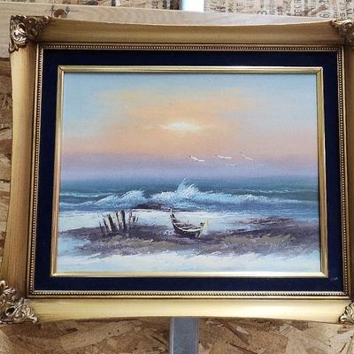 Ocean Beach Painting 