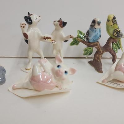 Dancing Cats, Mermaid & Other Hagen Renaker Figurines 