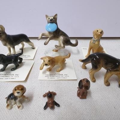 Hagen-Renaker Hounds Shepherds