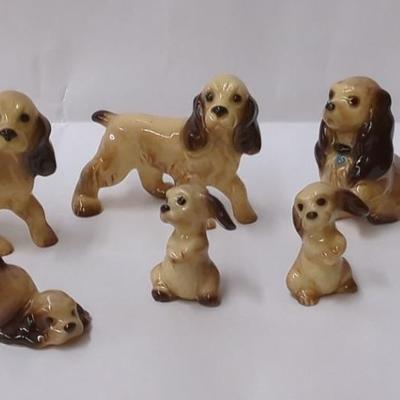 Hagen-Renaker Spaniels