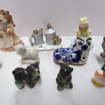Tonala Cat & Other Figurines 