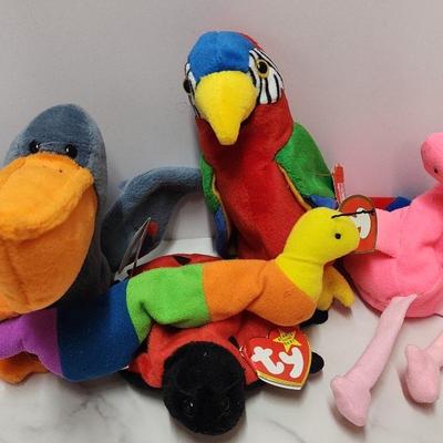 Birds And Friends Beanie Babies 