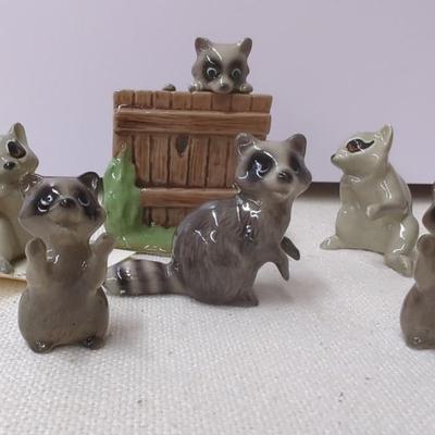 Hagen-Renaker Racoons 