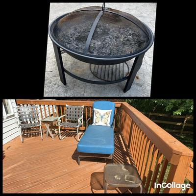 Patio Furniture And Fire Pit