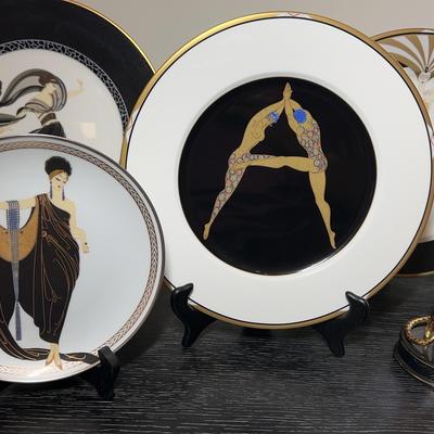 Erte Collection – Plates And Chargers