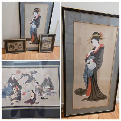 3 Asian Art Pieces