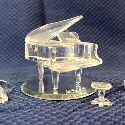 Swarovski Piano, Goose, Starfish 