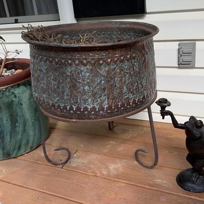 Large Planters – Copper