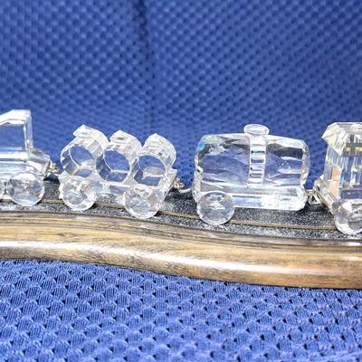 Swarovski Crystal Train Set 