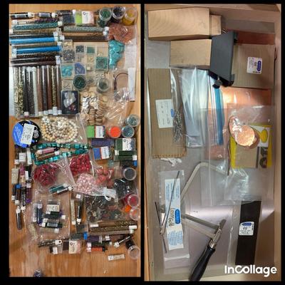 Jewelry Making Supplies- Beads And Copper 