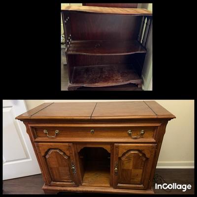Lexington Buffet Server And Vintage Bookshelf 