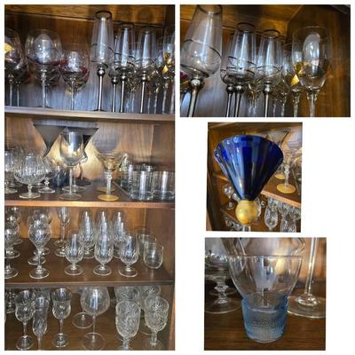 Crystal Stemware, Glassware, Barware 