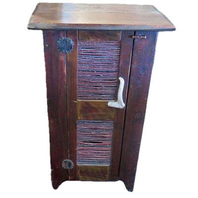 Rustic Willow Jelly Cabinet