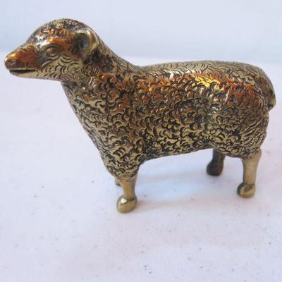 Gilded Bronze Sheep