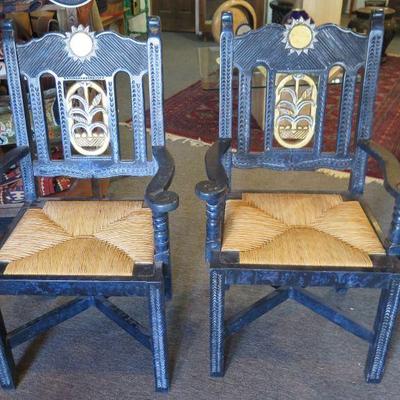 MFA Eronga Maize Chair Pair