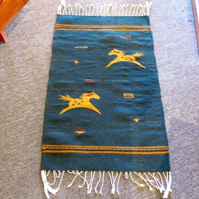 Figural Zapotec Rug