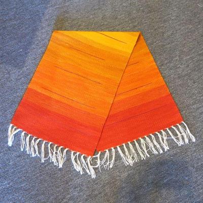 Woven Wool Table Runner