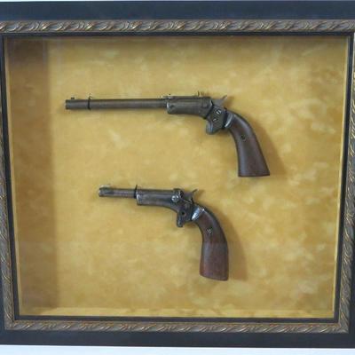 J. Stevens Model 41 Tip Up Pistol Pair