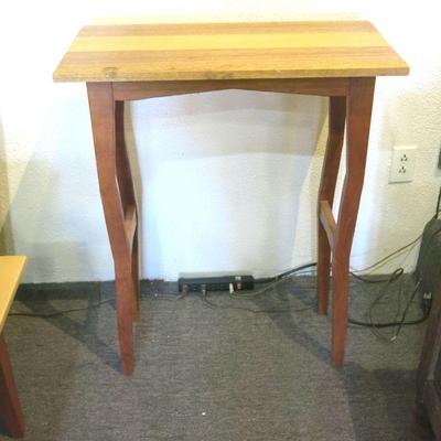 Ash and Cherry Hall Table