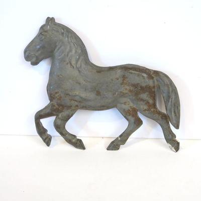 Antique Toy Tin Weathervane Horse