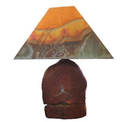 Mesquite Lamp with Copper Shade