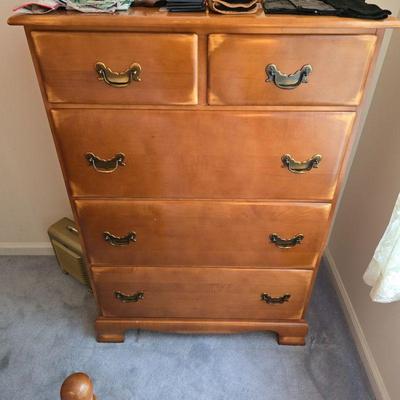 Nathan Hale Maple bedroom set