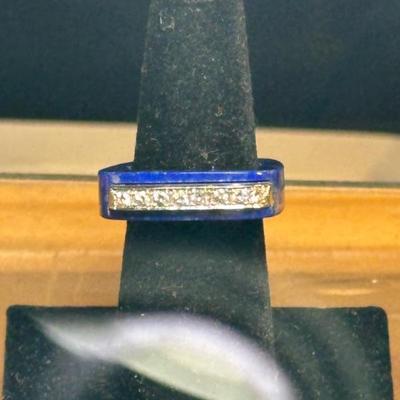 Lapis and diamond rind