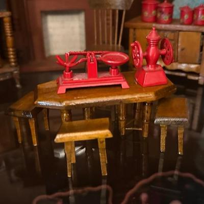 Dolls house furniture