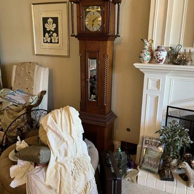 Grandfather clock. 
