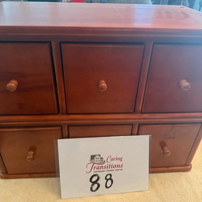 Six Drawer Cd Holder