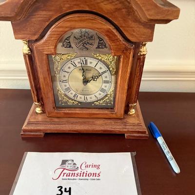 Linder Mantle Clock 10x11