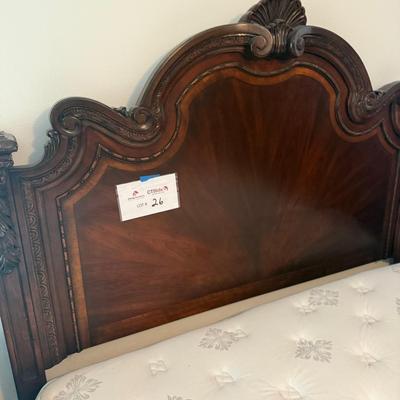 Queen, headboard, footboard, and side rails
