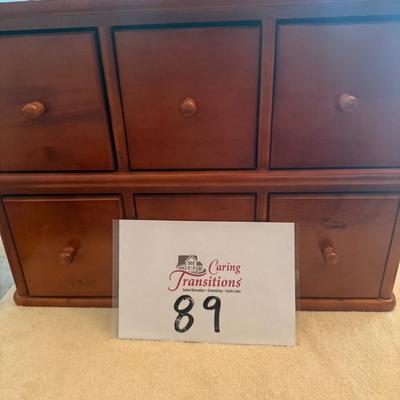 Six Drawer Cd Holder