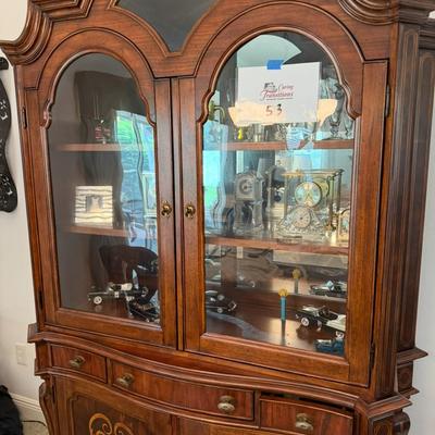 Dining Room Hutch 47 X 19 X 84 Items In And On Not Included
