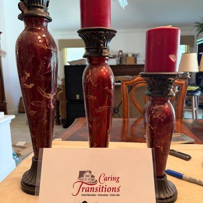 Candle Set 20 Inches, 16 Inches, 12 Inches