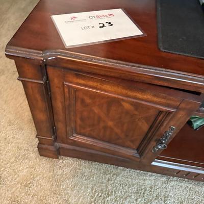 Tv Stand 22 X 60 X 20 Tv And Items Not Included.
